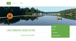 Desktop Screenshot of lakemokoma.org